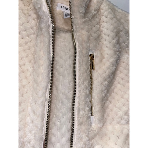 Calvin Klein Jackets & Coats Calvin Klein Fuzzy Vest Poshmark